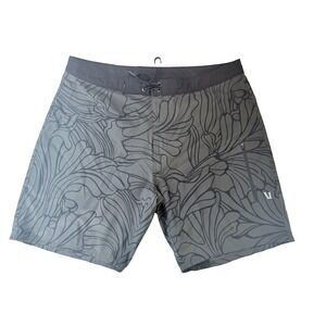Vuori Cruise Boardshorts Shorts Men's 36 Gray Board Summer 7.5" Trunks